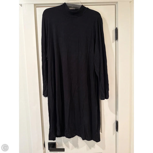 Dress Casual Midi By Ophelia Roe In Black, Size: 2x