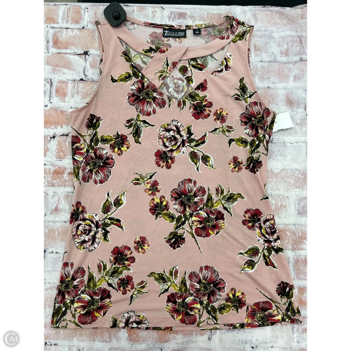 Tank Top By New York And Co In Pink, Size: S