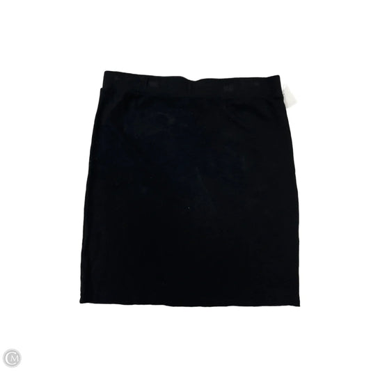 Skirt Mini & Short By Zenana In Black, Size: 3x
