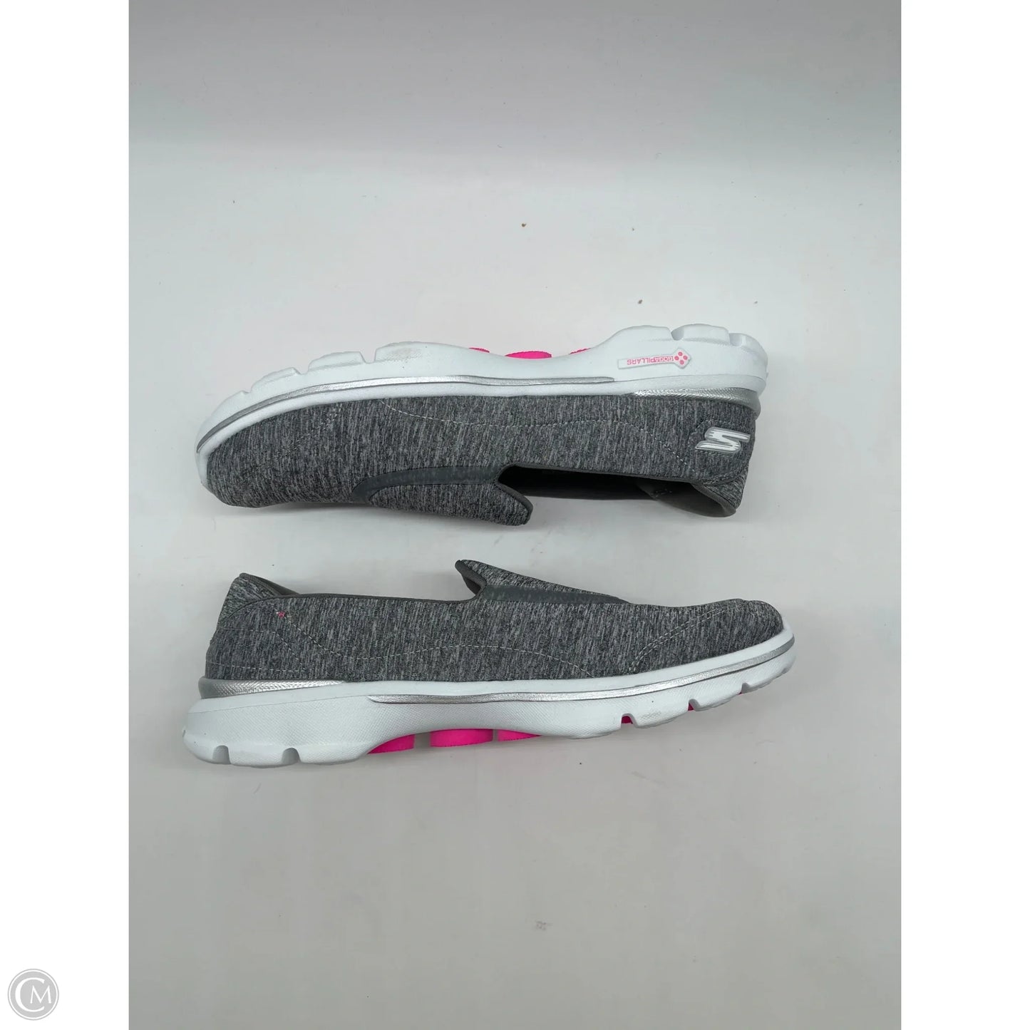 Shoes Flats By Skechers In Grey, Size: 9