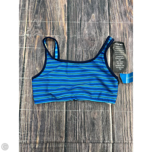 Swimsuit Top By Clothes Mentor In Blue, Size: Xl