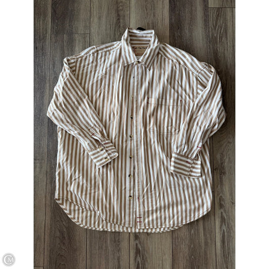 Top Long Sleeve By We The Free In Striped Pattern, Size: S