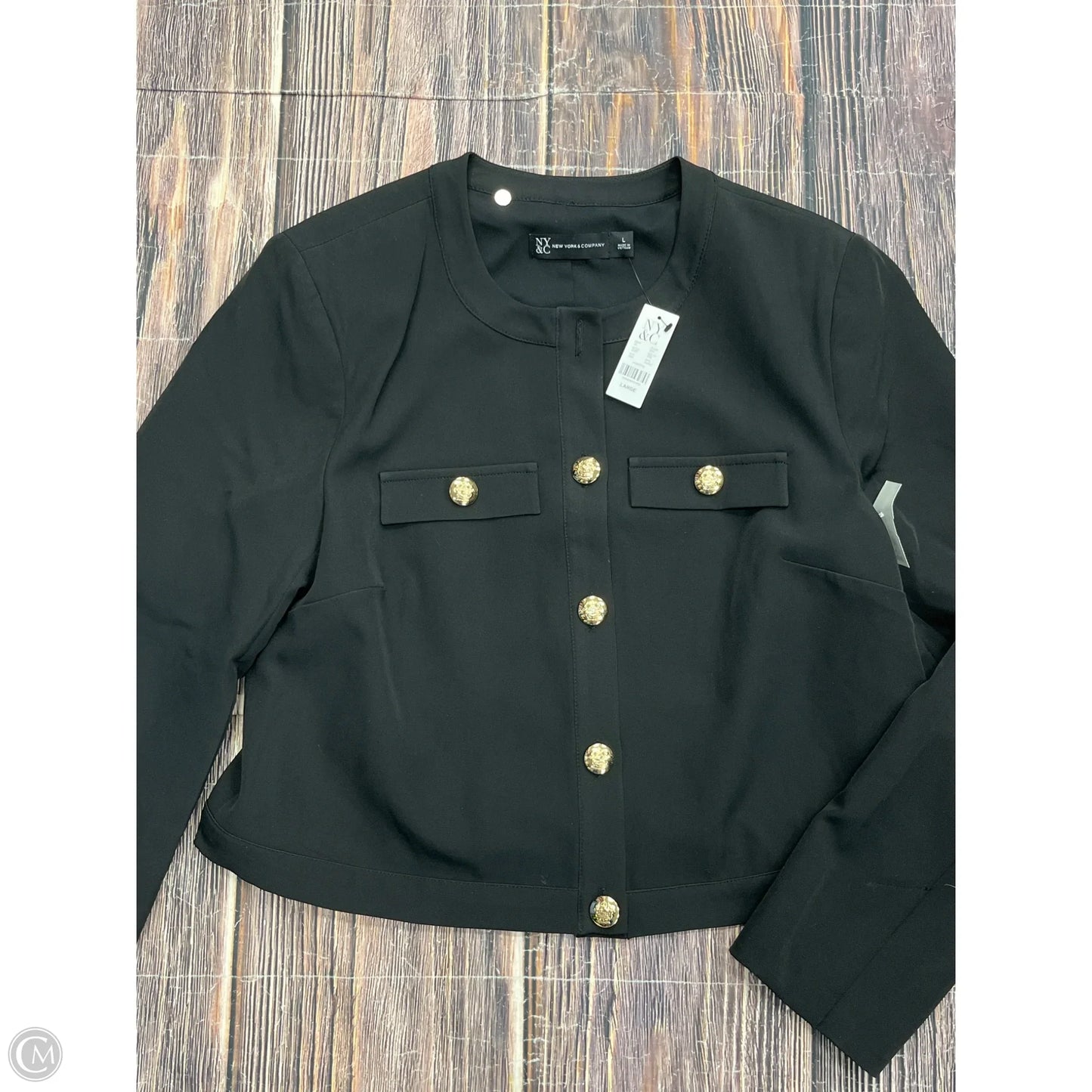 Blazer By New York And Co In Black, Size: L