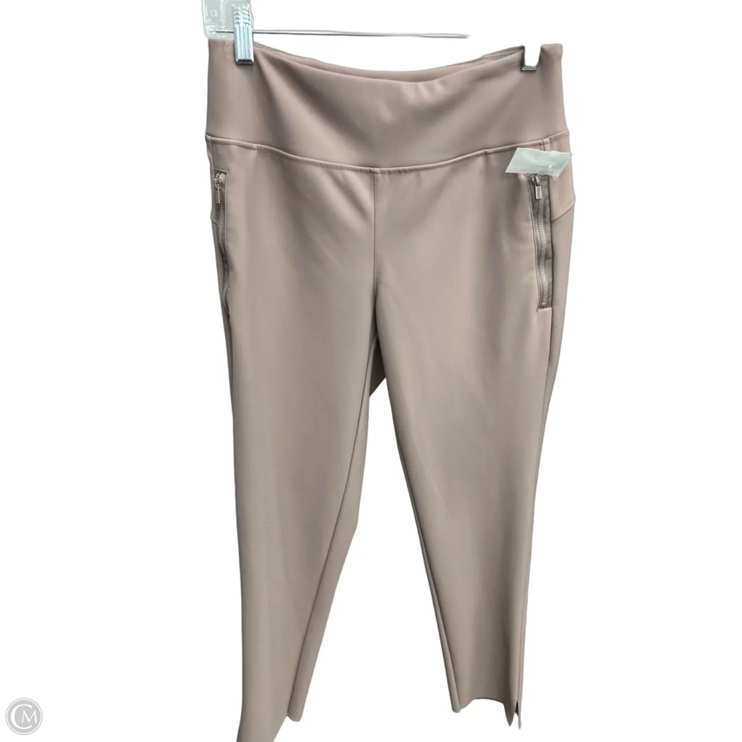 Athletic Leggings By 90 Degrees By Reflex In Taupe, Size: S