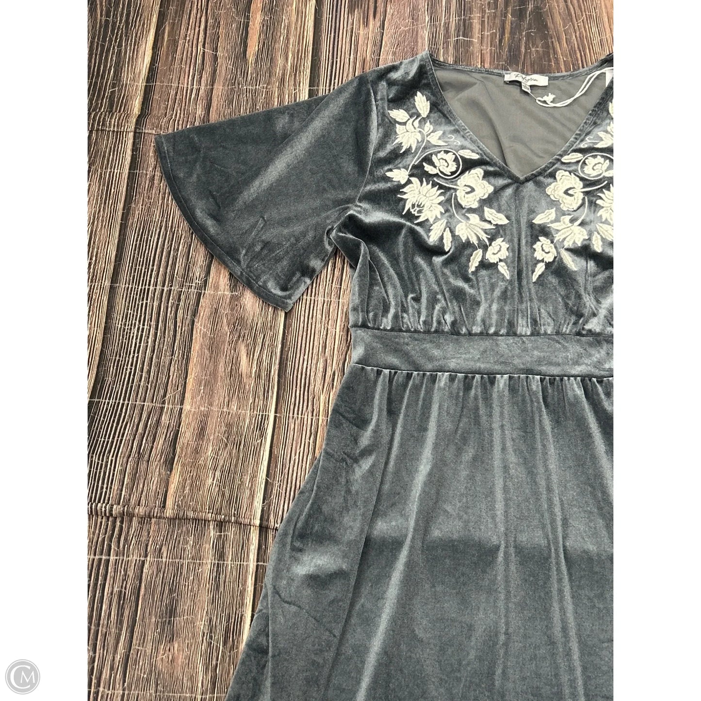 Dress Casual Maxi By Polagram In Blue, Size: L