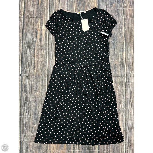 Dress Casual Midi By Boden In Black, Size: 12
