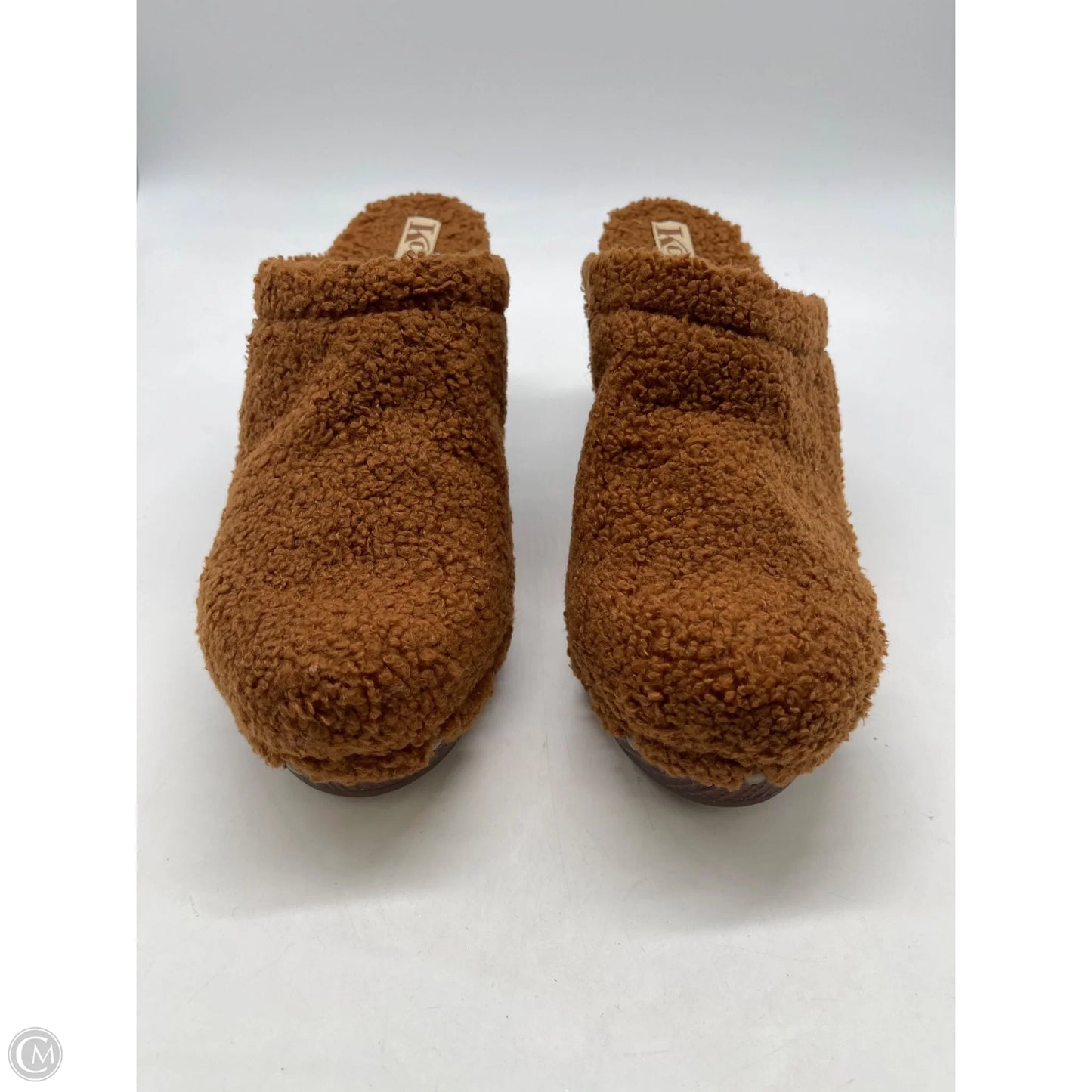 Shoes Heels Block By Korks In Brown, Size: 9