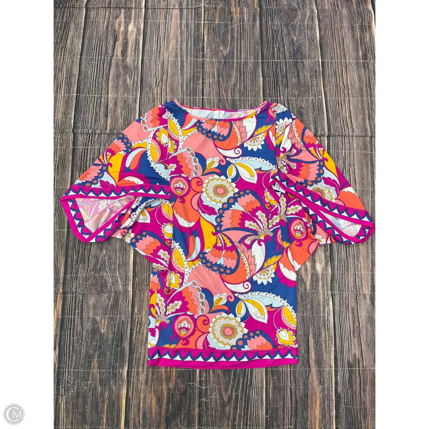 Swimwear Cover-up By Trina Turk In Pink, Size: M