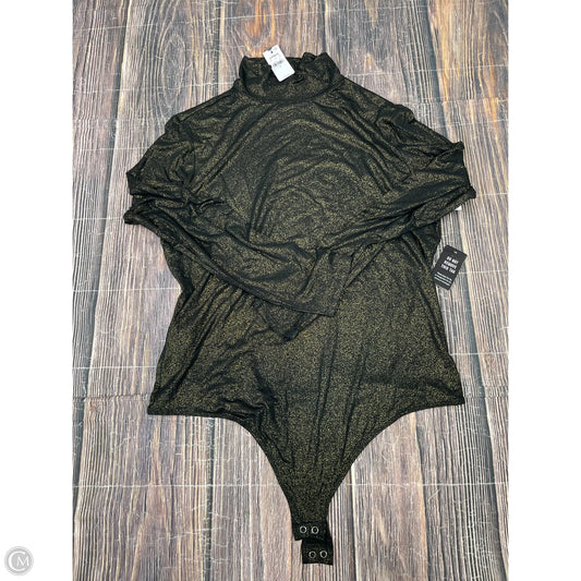Bodysuit By Express In Black, Size: Xl