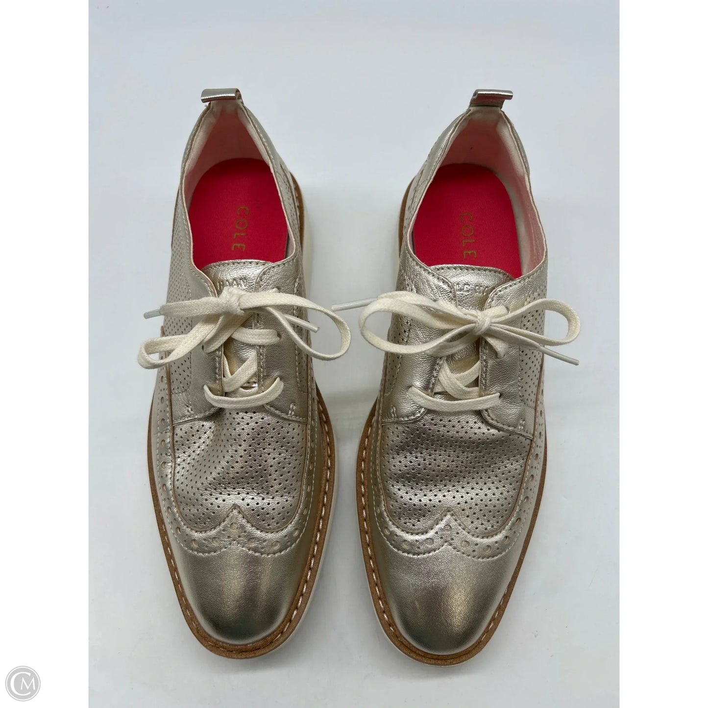 Shoes Flats By Cole-haan In Gold, Size: 6.5