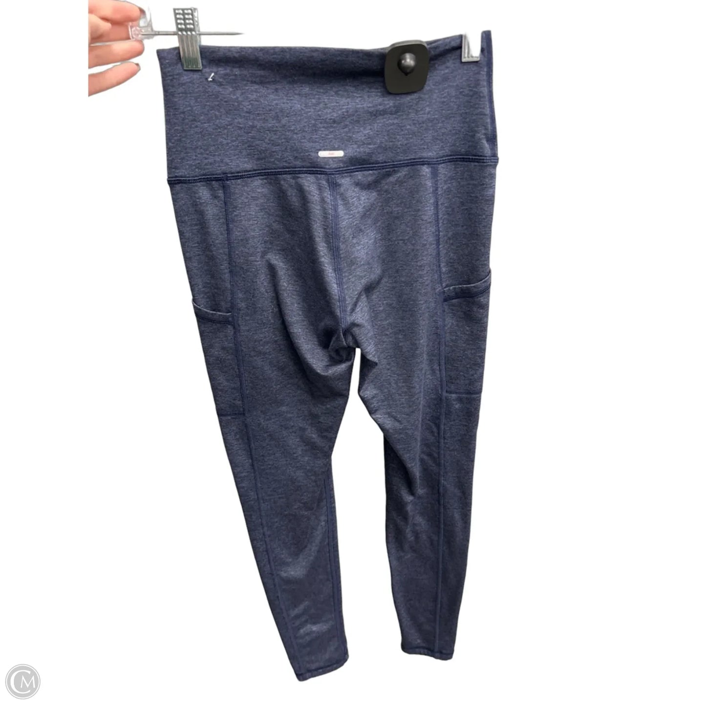 Athletic Leggings By Aerie In Blue, Size: M