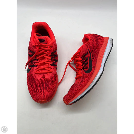 Shoes Athletic By Nike In Orange, Size: 9.5