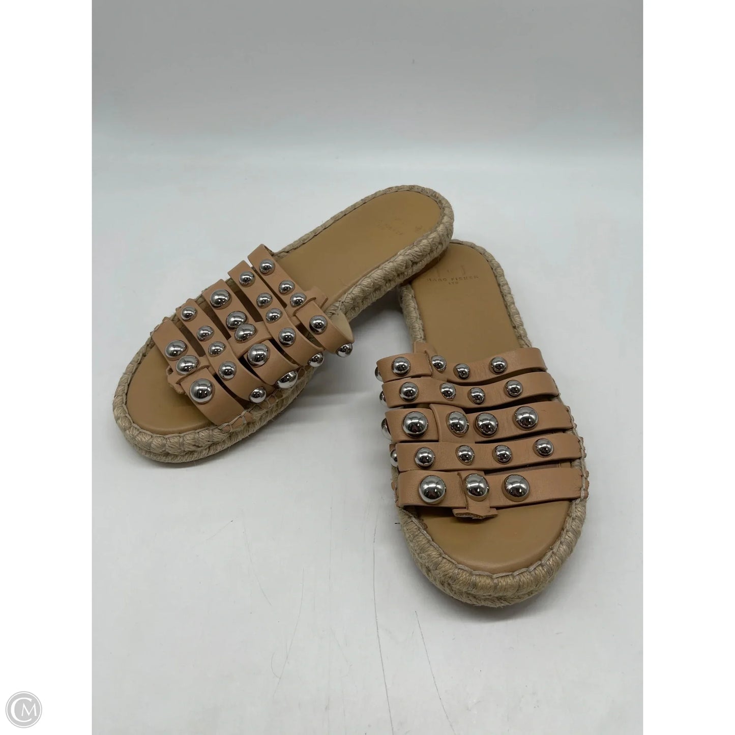 Sandals Flats By Marc Fisher In Tan, Size: 6