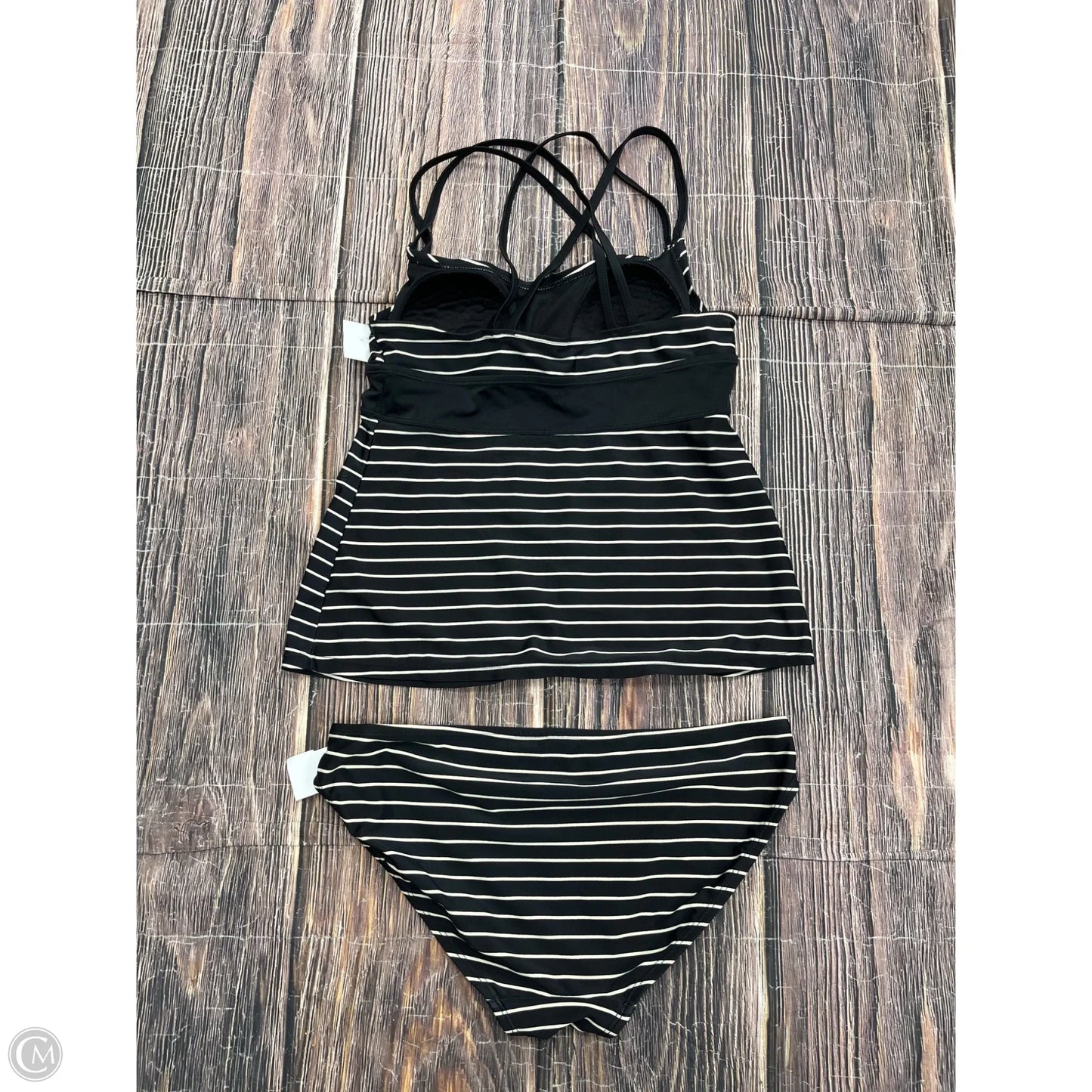Swimsuit 2pc By Clothes Mentor In Black, Size: 8