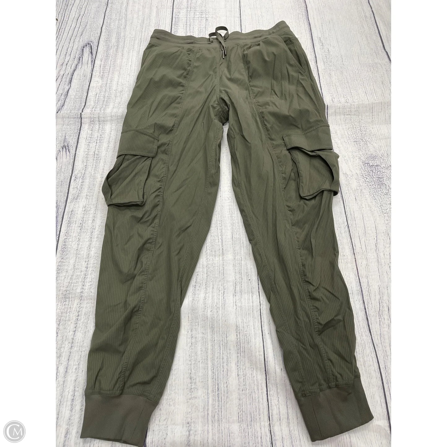 Athletic Pants By Lululemon In Green, Size: M