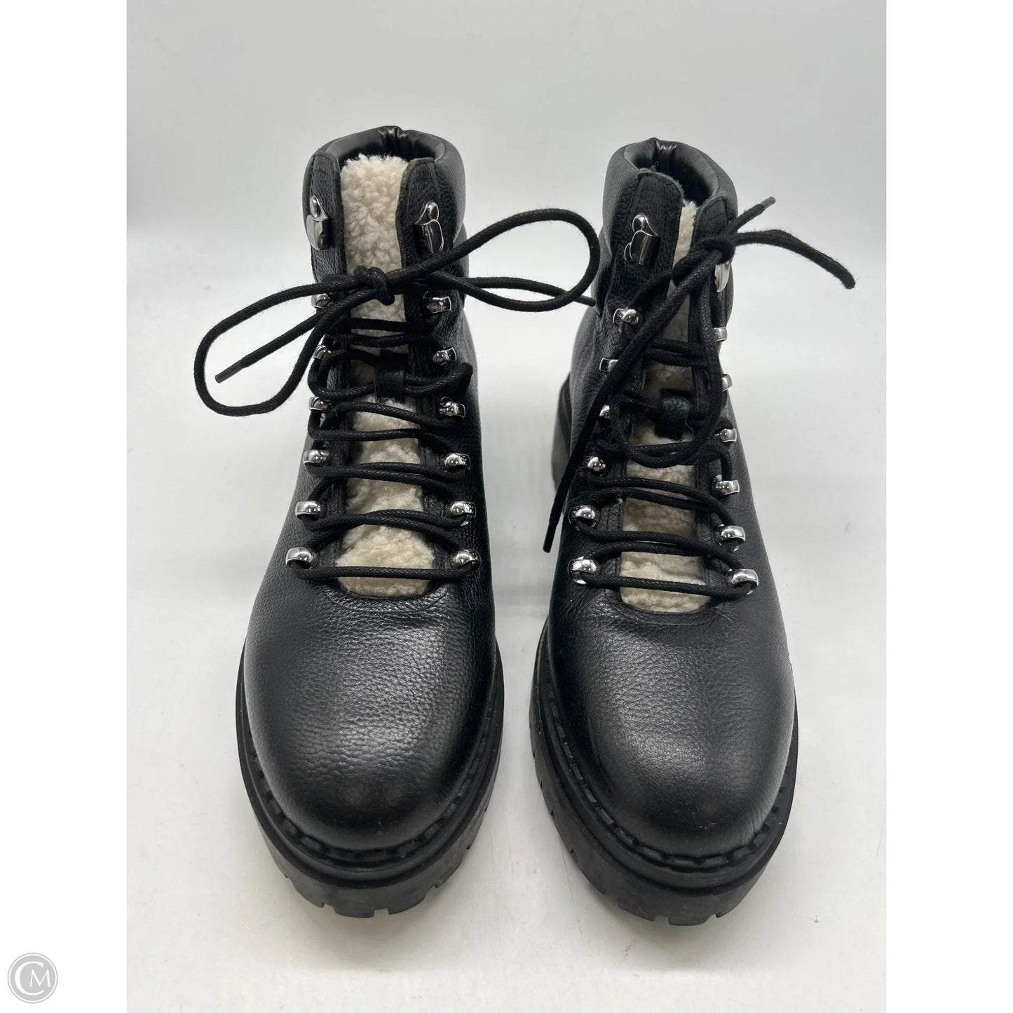 Boots Ankle Heels By Marc Fisher In Black, Size: 9.5