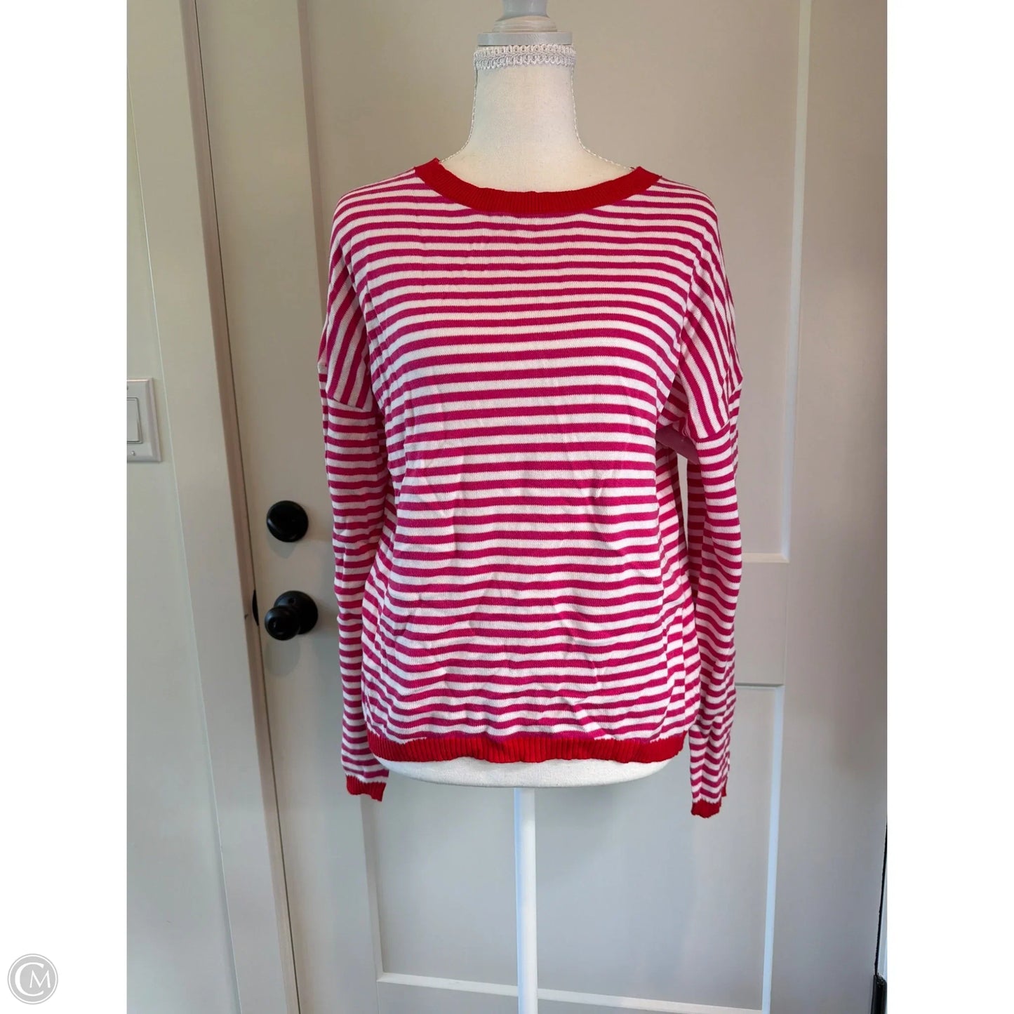 Sweater By Clothes Mentor In Pink, Size: S