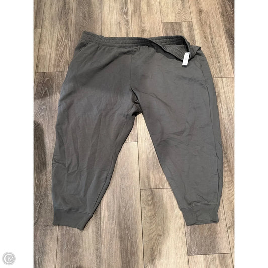 Athletic Pants By Athletic Works In Green, Size: 4x