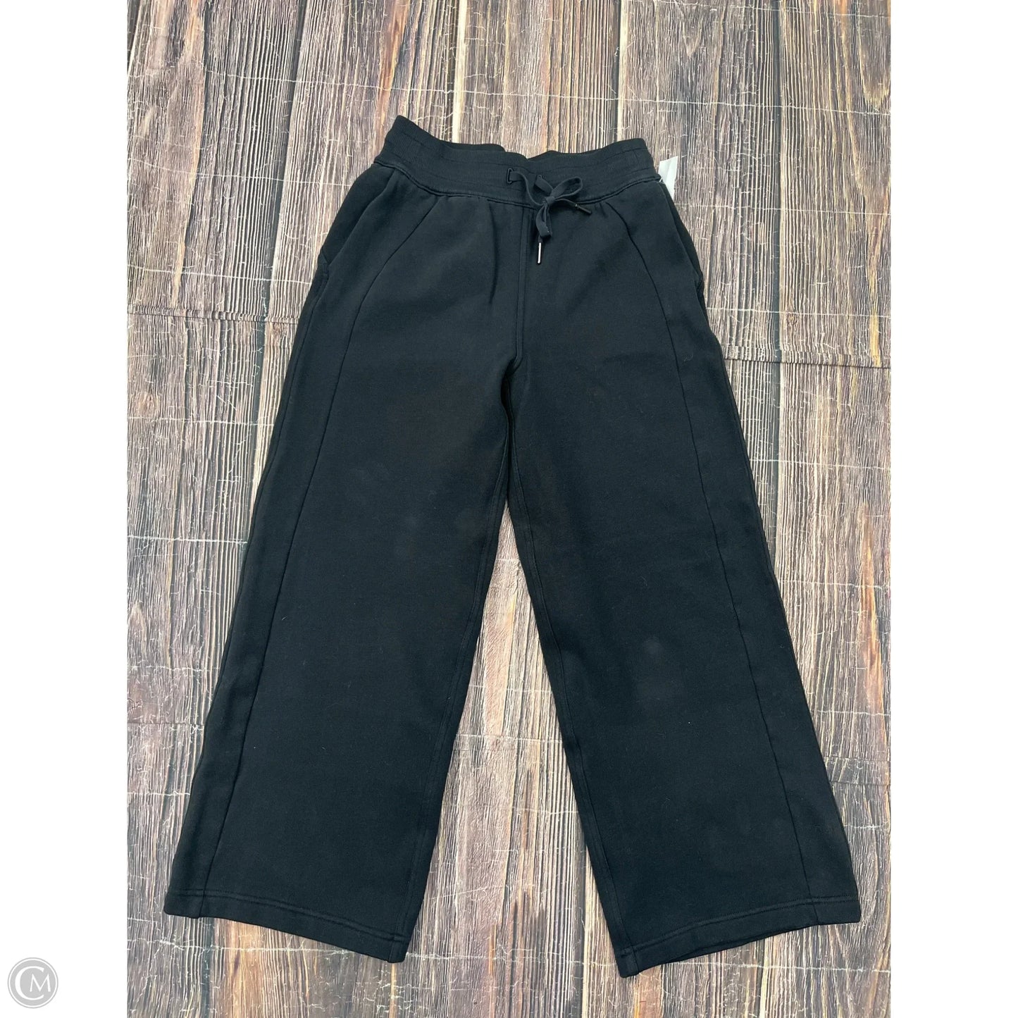 Athletic Pants By Lululemon In Black, Size: Xs