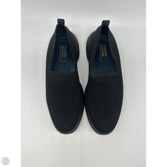 Shoes Flats By Clothes Mentor In Black, Size: 10.5