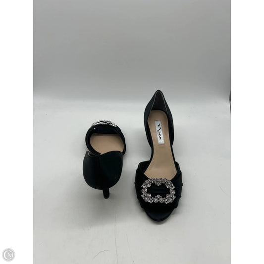 Shoes Heels Kitten By Nina In Black, Size: 8