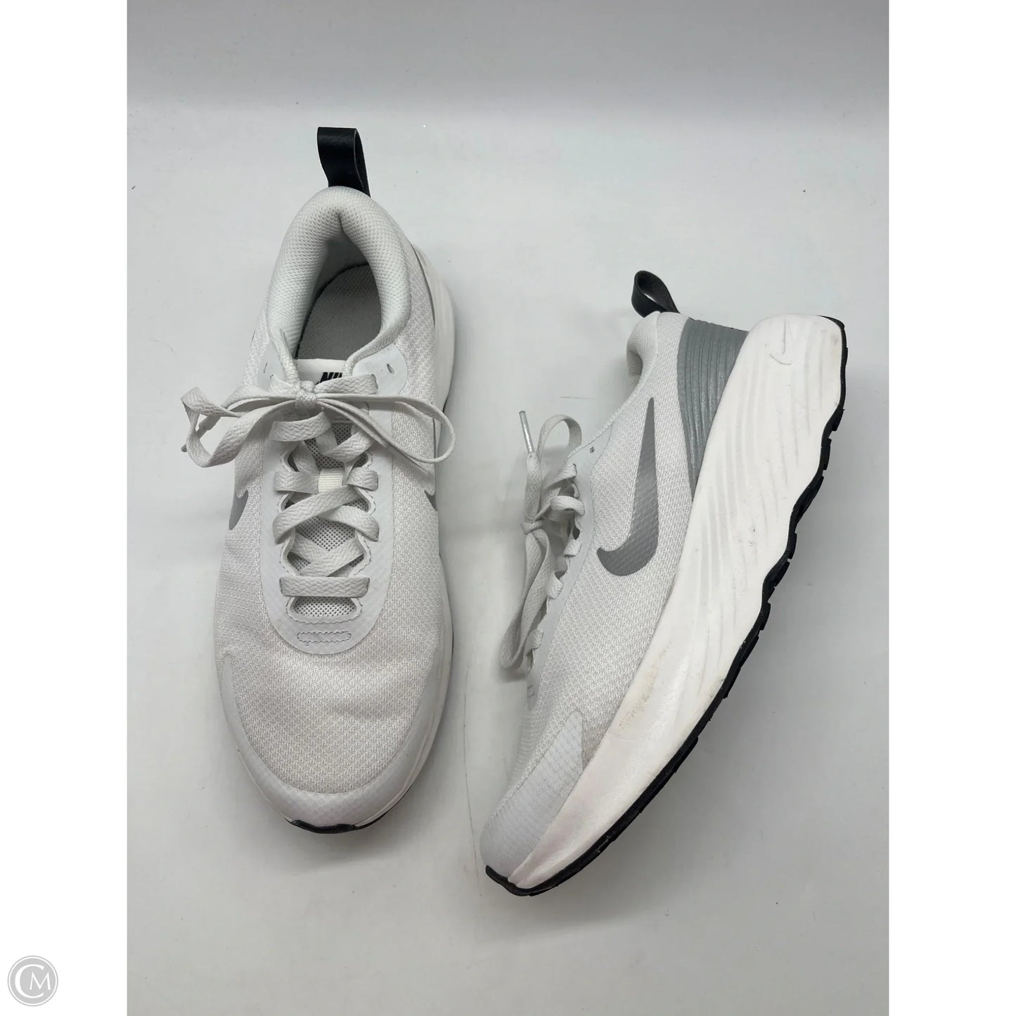 Shoes Athletic By Nike In White, Size: 8.5