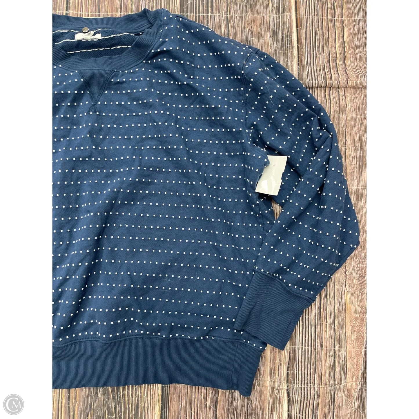 Top Long Sleeve By Maurices In Blue, Size: Xl