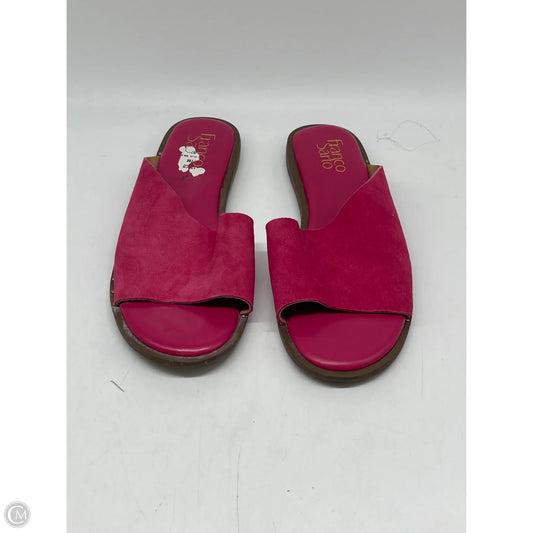 Sandals Flats By Franco Sarto In Pink, Size: 7