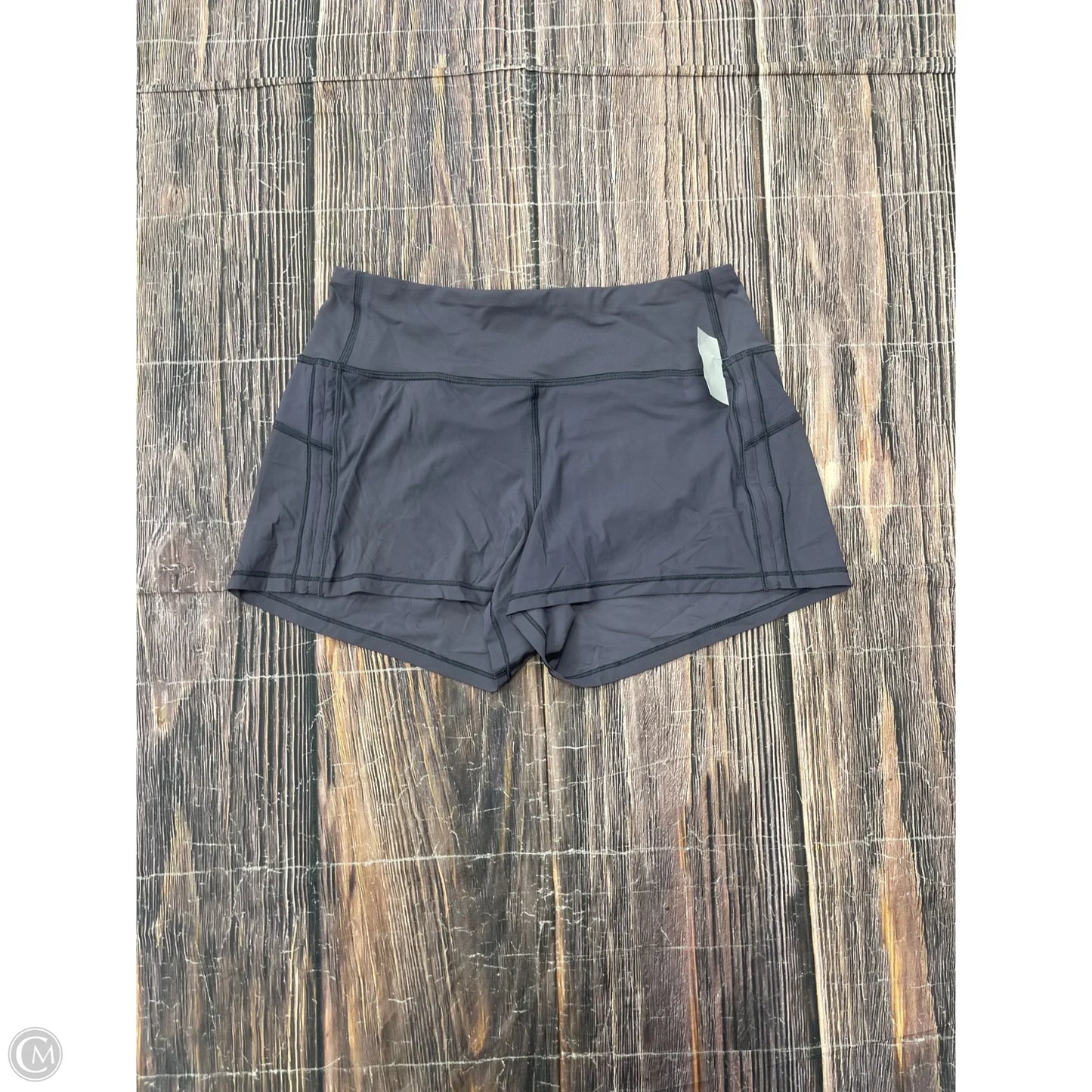 Athletic Shorts By Lululemon In Grey, Size: 6