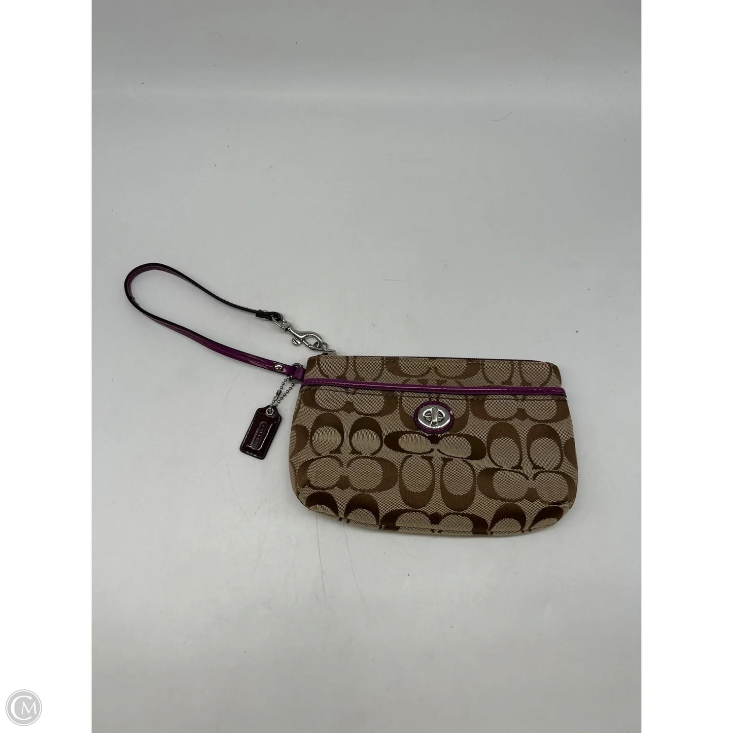 Wristlet Designer By Coach, Size: Small