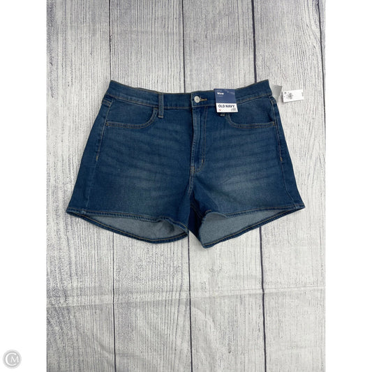 Shorts By Old Navy In Blue Denim, Size: 12
