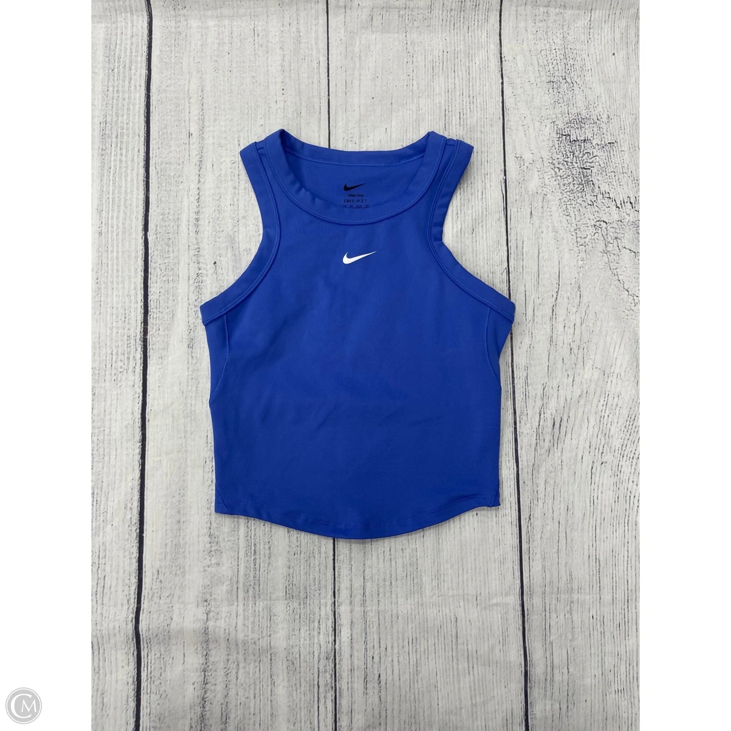 Athletic Tank Top By Nike In Blue, Size: Xs