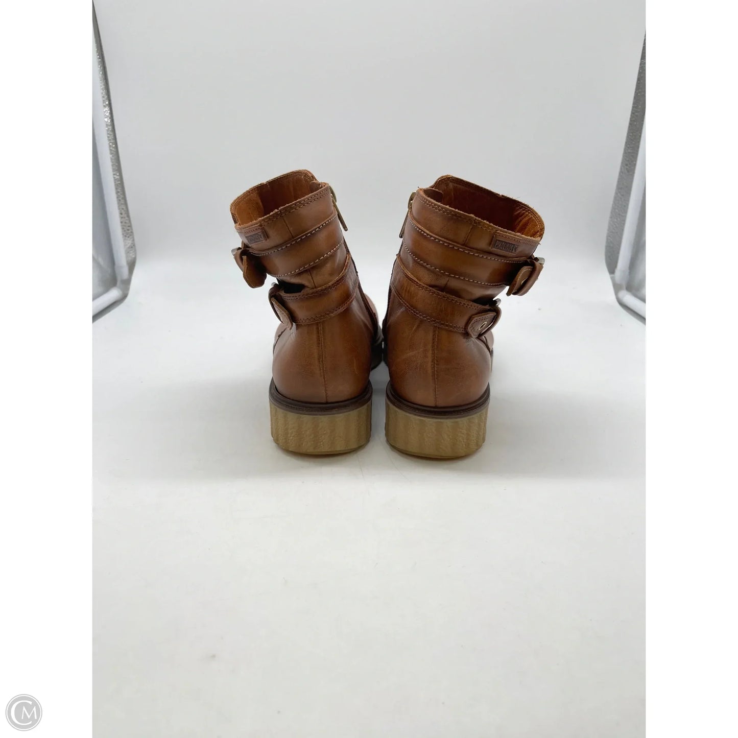 Boots Ankle Flats By Pikolinos In Brown, Size: 8.5