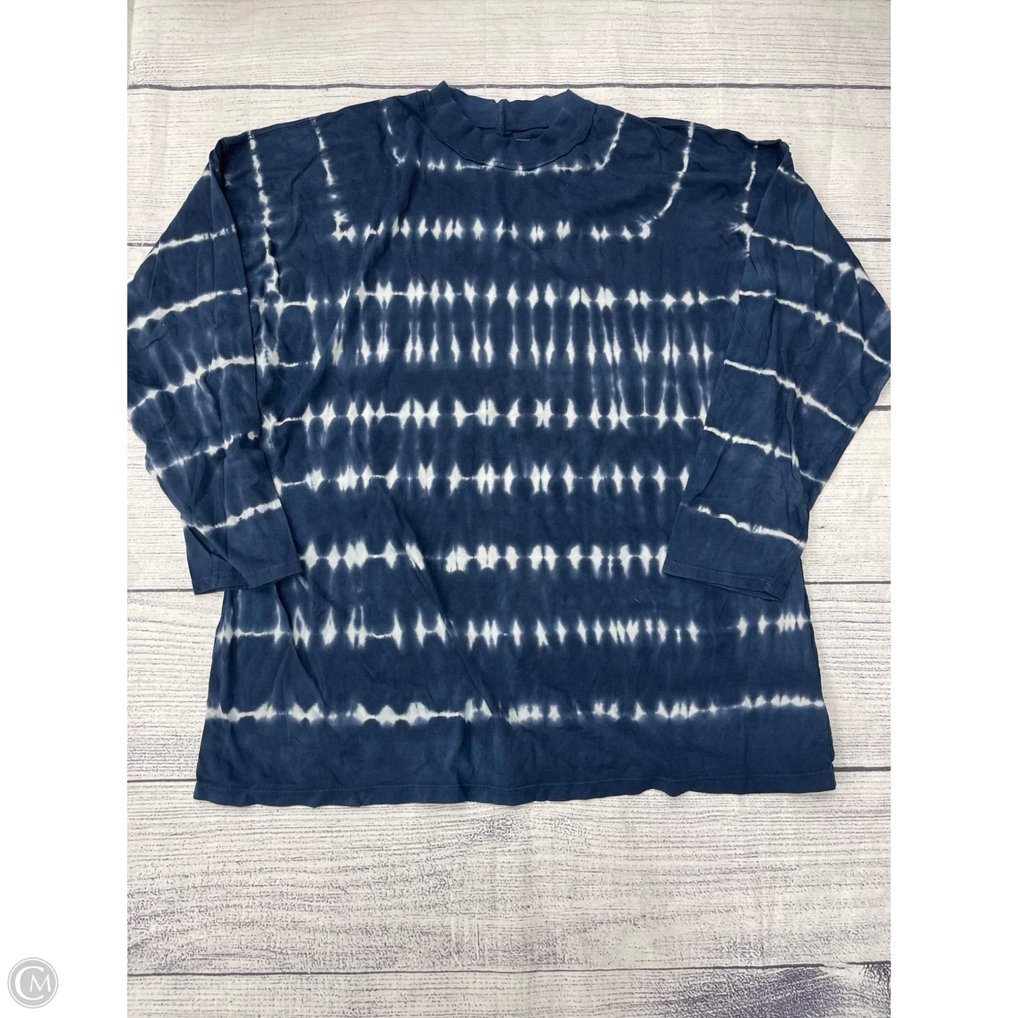 Top Long Sleeve By We The Free In Blue, Size: Xl