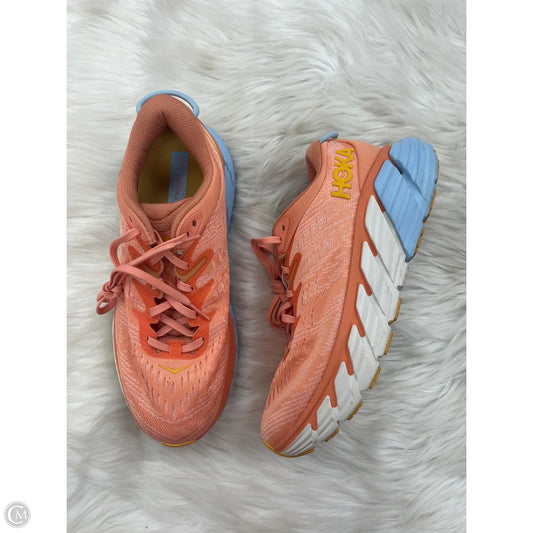 Shoes Athletic By Hoka In Orange, Size: 9.5