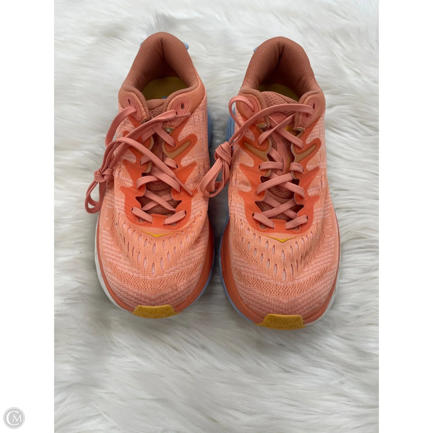 Shoes Athletic By Hoka In Orange, Size: 9.5
