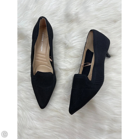 Shoes Heels Kitten By Adrienne Vittadini In Black, Size: 8.5