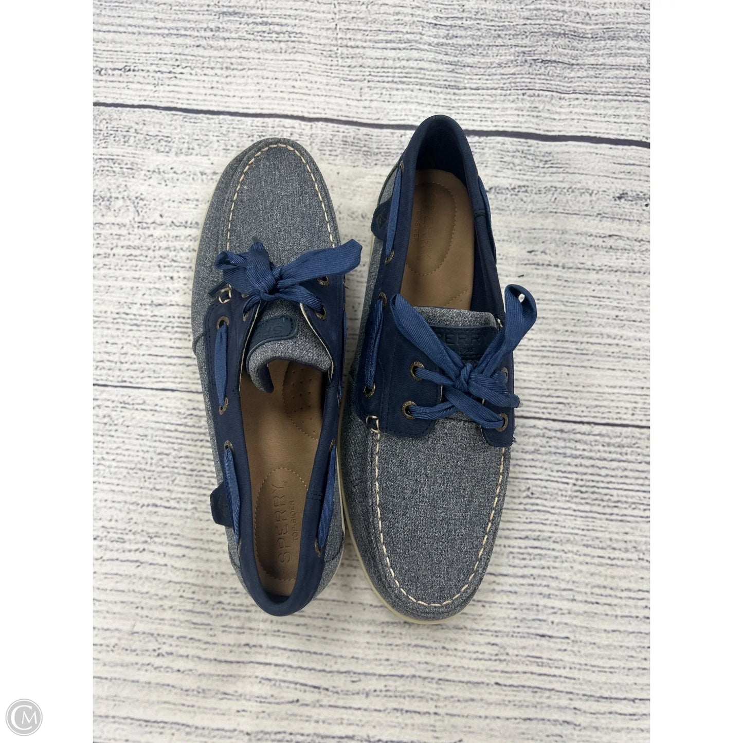 Shoes Flats By Sperry In Blue, Size: 8.5