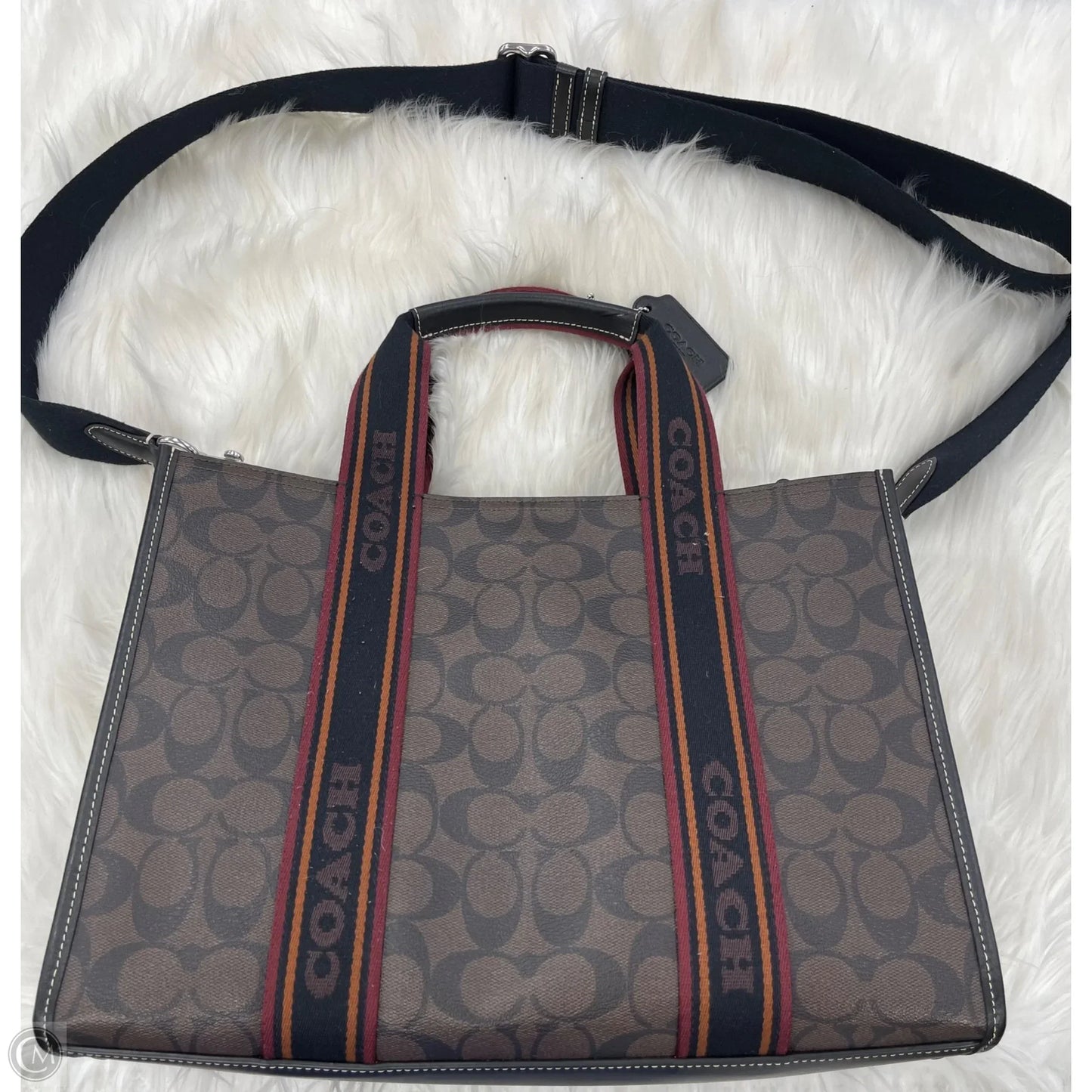 Tote Designer By Coach, Size: Large