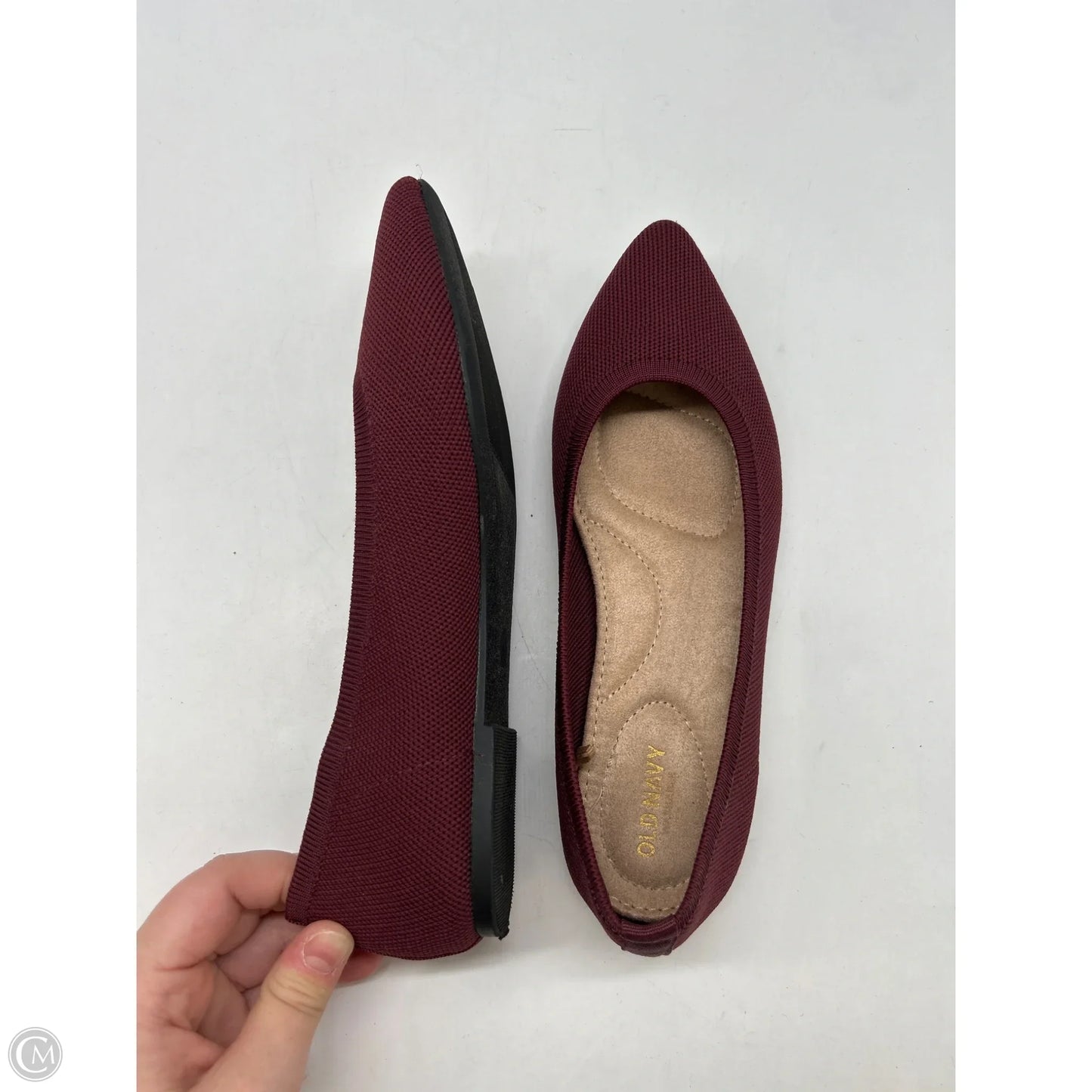 Shoes Flats By Old Navy In Red, Size: 6.5