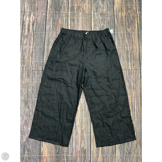 Pants Wide Leg By Eileen Fisher In Black, Size: S