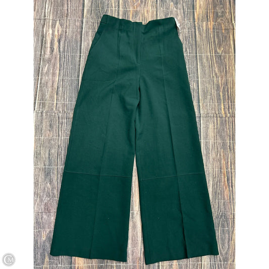 Pants Wide Leg By Zara In Green, Size: S