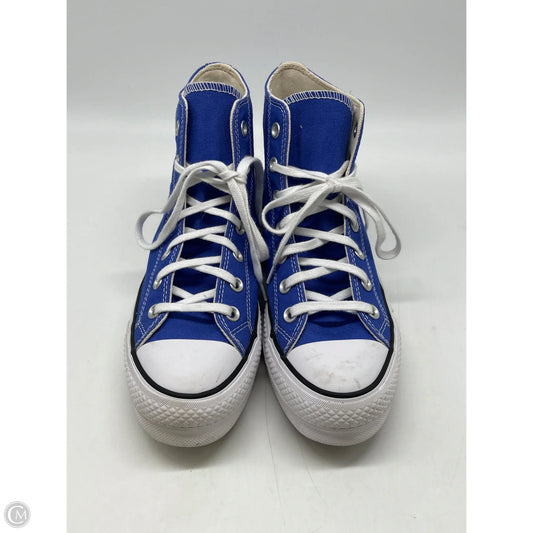 Shoes Sneakers By Converse In Blue, Size: 8