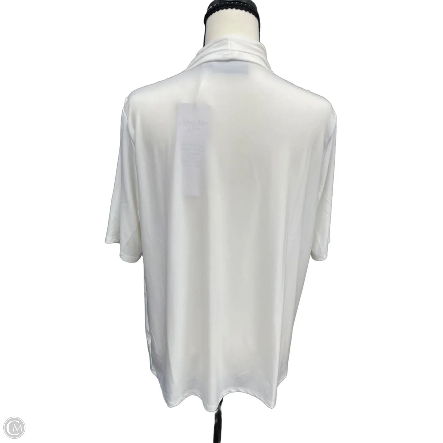 Cardigan By Nina Leonard In White, Size: L