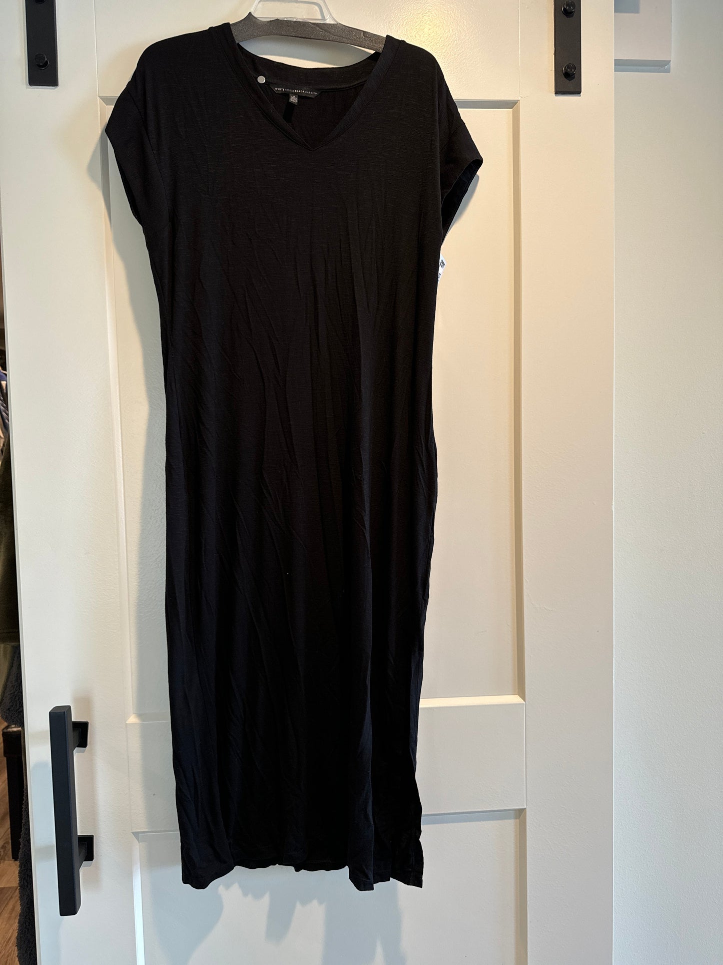 Dress Casual Maxi By White House Black Market In Black, Size: M