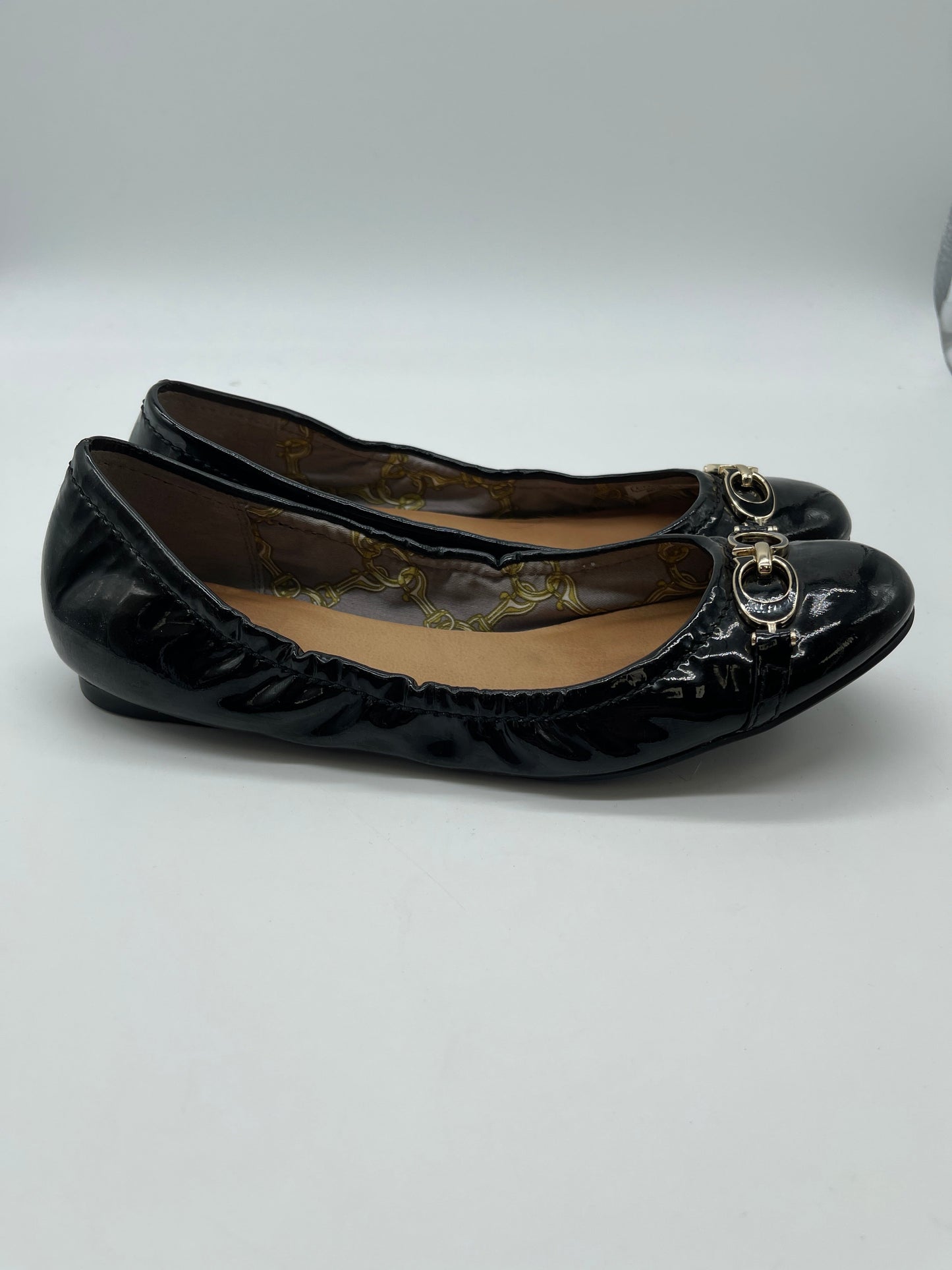 Black Shoes Flats Coach, Size 7.5