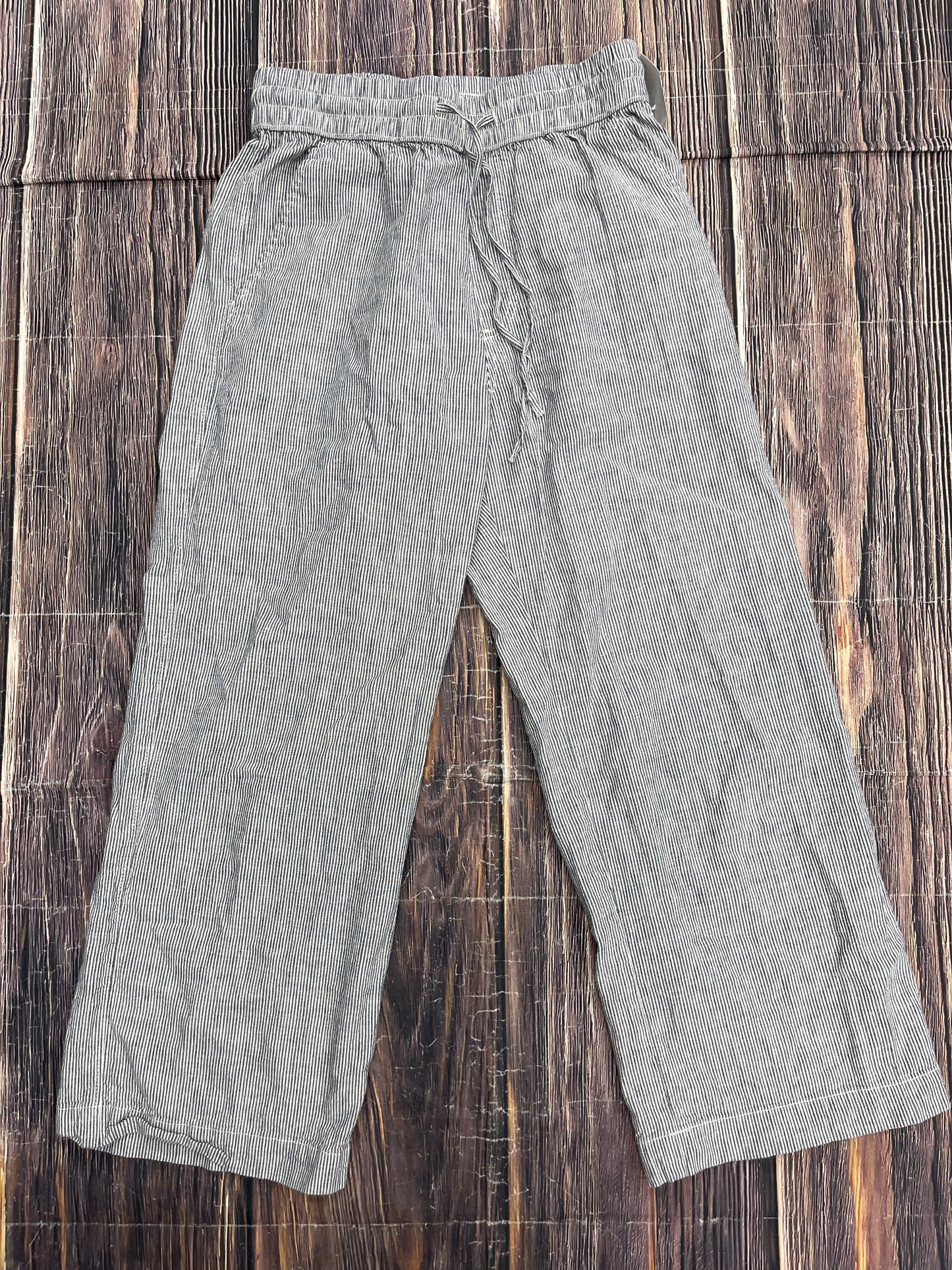 Grey Pants Linen Abercrombie And Fitch, Size S