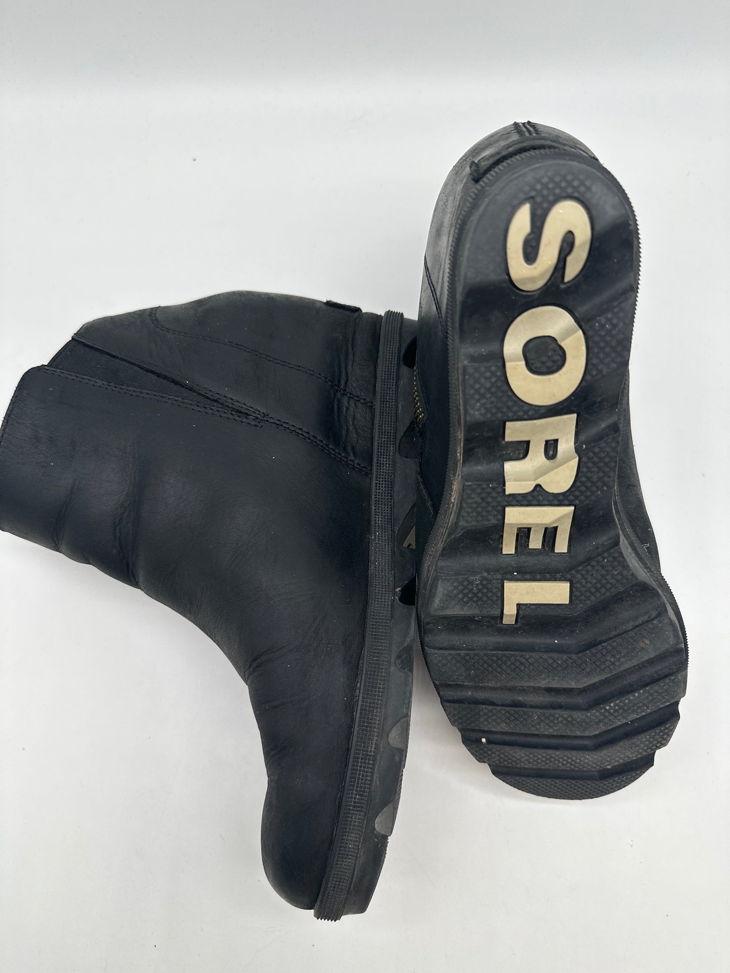 Boots Ankle Heels By Sorel In Black, Size: 10