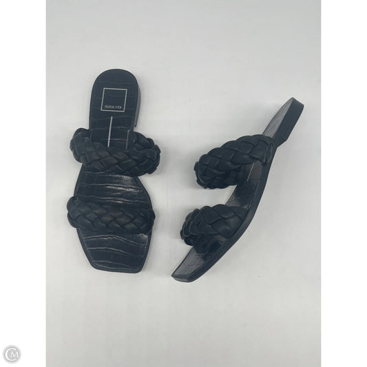 Sandals Flats By Dolce Vita In Black, Size: 8.5