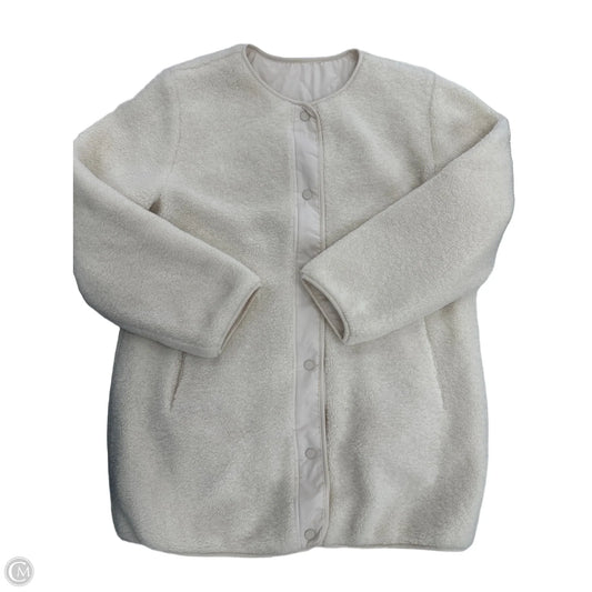 Jacket Faux Fur & Sherpa By Koolaburra By Ugg In Cream, Size: M